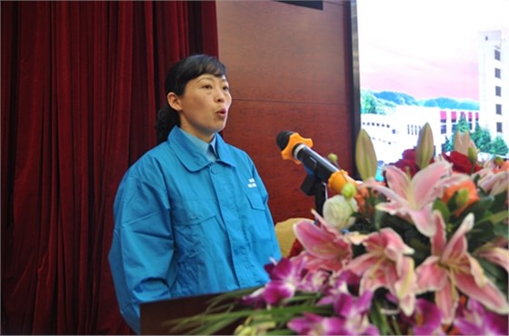 皖南電機員工代表發言 皖南電機員工代表發言