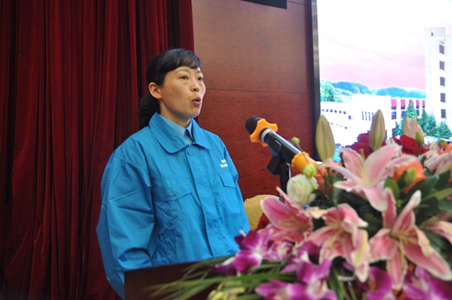 皖南電機員工代表發言 皖南電機員工代表發言